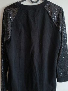 Sparkly Sequin Sleeve Top