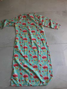 Floral Print Kurta