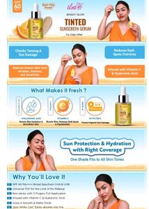 Iba Bright Glow Tinted Sunscreen Serum