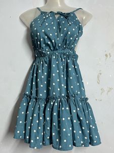Pintresty Cute Polka Dot Mini Dress