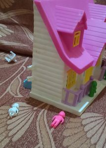Mini Doll House For Baby Girls