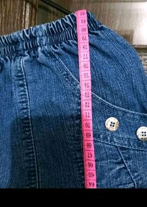 3/4 Strachable Jeans