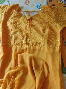 Yellow Festive gown