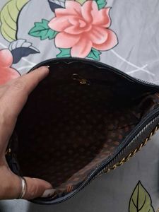 Prada Hobo Bag with Gold Chain