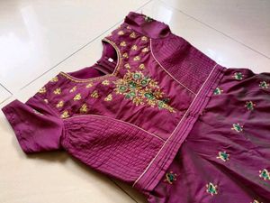 Beautiful Embroidered Ethnic Gown