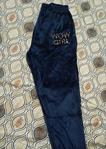 Blue Velvet Tracksuit - WOW GIRL