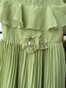 Girls Green Dress