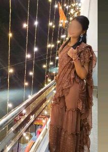 crop top &amp; sharara with attached dupatta
