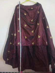 Elegant Maroon Lehenga Choli