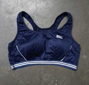 Navy Blue Sports Bra