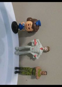 Collection of 3 Toy Figures