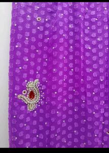 Only Saree No Blouse/No Return/No Refund