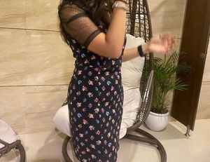 Chic Floral Mini Dress with Sheer inner