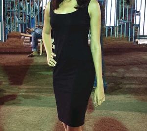 Classic Black Sleeveless Dress