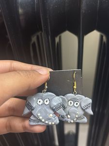 Elephant Dangle Earrings