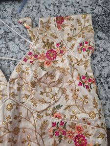 Embroidered Silk Blouse