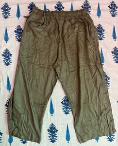 Westside Gia Curves Olive Green Pants