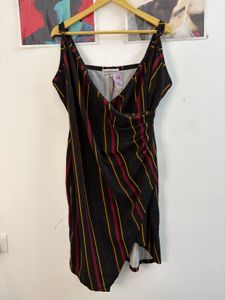 XXL Striped Mini Dress