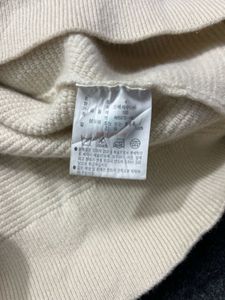 Men's Cream Lacoste Sweater