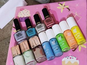 White Nail Paint