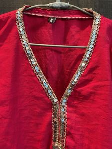 Pink Short Kurti