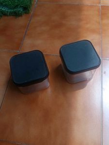 Set of 2 Square Food Containers