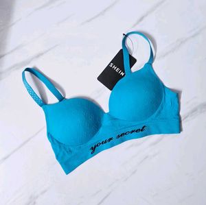 Shein Blue Bra - 'Your Secret'