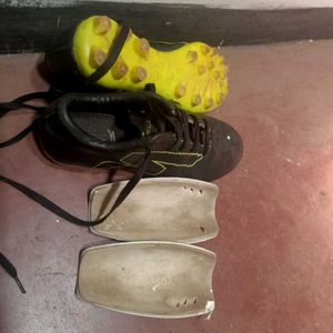 kid's Soccer Cleats &amp; Shin Guards