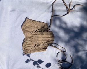 beige corset