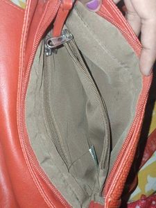 Chic Red Crossbody Bag with Bow