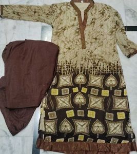 Kurta Set (Dupatta also added) 😍3 pc