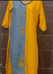 Stylish Color Block Kurta