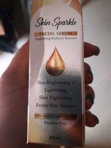 Skin Sparkle Facial Serum - Brightening & Tighteni