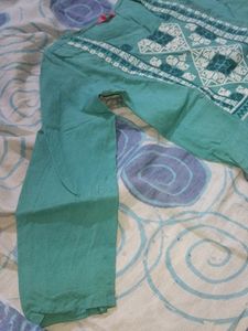 Sea Green Kurtha