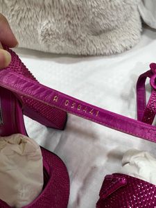 PRADA Sparkling Platform Heels