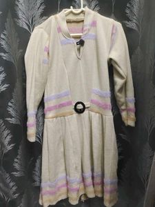 Woolen Vintage Knit Dress