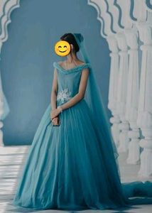 Designer Princess Cinderella Tulle Gown