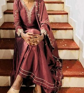Elegant Pink Kurta Set with Dupatta