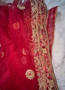 Designer Red Lehenga Choli
