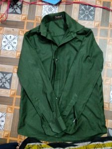 Classic Green Button-Up Shirt