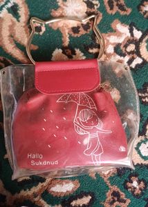 Cute Cat Handle Clutch Bag