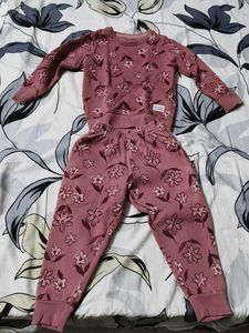 CucuGen Cute Floral Sweatshirt and Joggers Set