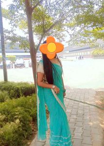 Elegant Turquoise Saree