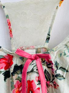 Brasnthings Floral Hot Midi Dress
