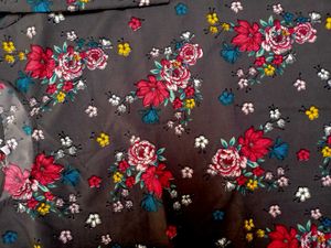 Floral Print Kurta with Leggings