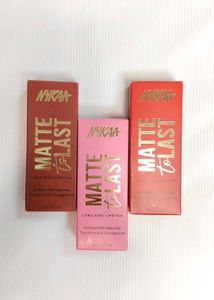 Nykaa Matte to Last Long Stay Lipstick Bundle