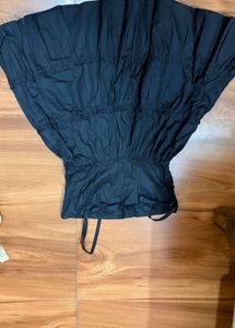 Chic Black Tiered Sundress
