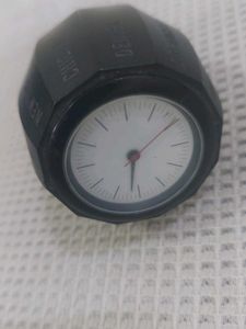Unique World Time Barrel Shaped Desk Clock