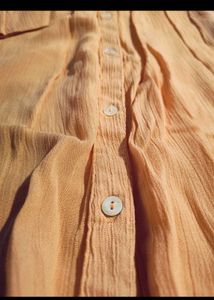 Peach Tunic Top with Lace Detail
