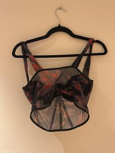 Tie-Dye Corset Top
